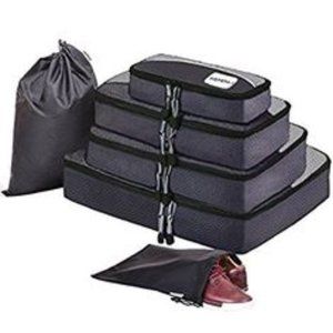 6 Mesh Travel Organizer Packing Cubes (Hoperay)